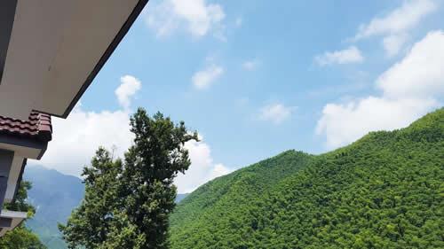 藍天白云